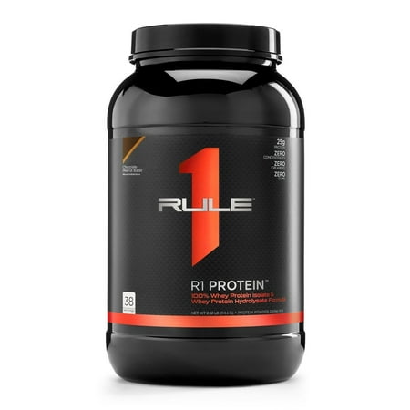 Rule One R1 Protein Rule 1 Whey Isolate 38 Servings Chocolate Peanut