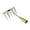 5 Tines, variant on colaxi Detachable Gardening Hand er Tool Puller Tool Manganese Steel, ing Rake, Manual er Claw for Garden , 7 Tines