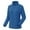 Blue, variant on Yeaiivve Zip Up Jacket for Women Slim Fit Long Sleeve Warm Soft Polar Fleece Jackets Lightweight Outerwear Coat with Pockets Blue XXXL
