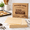 Brown-6×6 - 3200 Sheets, variant on 2400 Sheets Bulk Value Pack 12x12 Paper Squaresmercial