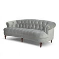 thumbnail image 5 of La Rosa 84" Chesterfield Tufted Sofa Opal Grey, 5 of 11