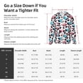 thumbnail image 5 of Lsque Heart Panda UPF 50+ Lightweight Sun Protection Men's Women's Long Sleeve Shirt, Hoodie Performance -Small, 5 of 9