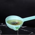 thumbnail image 3 of Gibobby PP Aceite de plástico Separador Sopa Spoon Food Fat Separator Oil Spoon Grease Filter Separator Pot Oil Filter Spoon Home Kitchen y (Blanco), 3 of 5
