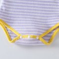 thumbnail image 4 of Sngxgn Girl Baby Girls Ruffle Sleeve Bodysuit Toddler Girl Shirts Jumpsuit(Purple,90), 4 of 5
