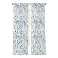 thumbnail image 2 of Misty Back Tab Window Curtain Panel, 52" X 63", Teal, 2 of 2