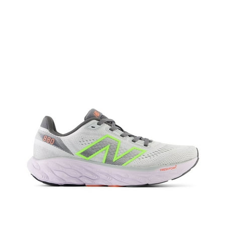 NEW BALANCE Female Adult Women 10 W880F14 Grey Matter/Taro/Bleached Lime Glo