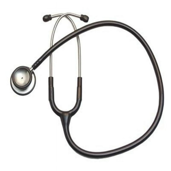 Graham field Health Stainless Steel Stethoscope Adult Black Part No.LAB7100