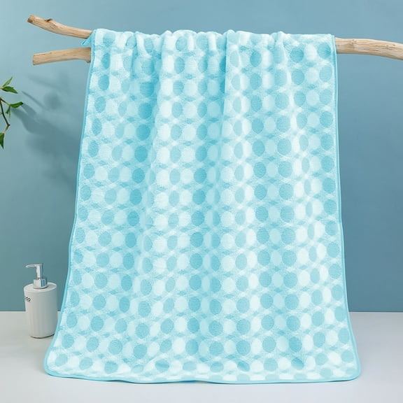 Hvmvliv Hand Towels For Bathroom Cotton Bath Towel Large Size for Comfortable Use, Soft & Delicate on Skin, High Water Absorption, Durable & Colorfast, Ideal for Post-Shower and Sports Use Green