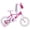 Pink, variant on Huffy 12" Minnie Mouse Bike, Fits Riders 37" - 42", Girls, Kids, Sparkly Snow