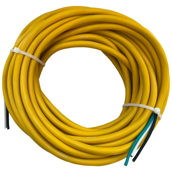Voya SJTW 12/3 Wire 20FT Heavy Duty Copper Wire, 12 Gauge 3 Conductor Outdoor Extension Power Cable
