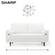 thumbnail image 4 of Reloj de pared Sharp plateado/cromado de 30 cm, silencioso, no hace tictac, 4 of 7