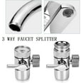 thumbnail image 4 of Basin Handheld Shower Kit, Bathroom Faucet Hand Held Shower Head Sink Hose Sprayer Attachment With 3 Spray Modes For Hair Washing Bathroom Utility Roo, 4 of 5