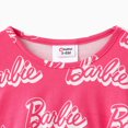 thumbnail image 5 of Barbie Baby Girls Dresses Cotton Letter Print Mesh Tutu Skirt Birthday Gift Sizes 3-24M, 5 of 7