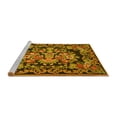 thumbnail image 2 of Ahgly Company Machine Washable Indoor Rectangle Medallion Yellow French Area Rugs, 7' x 9', 2 of 4