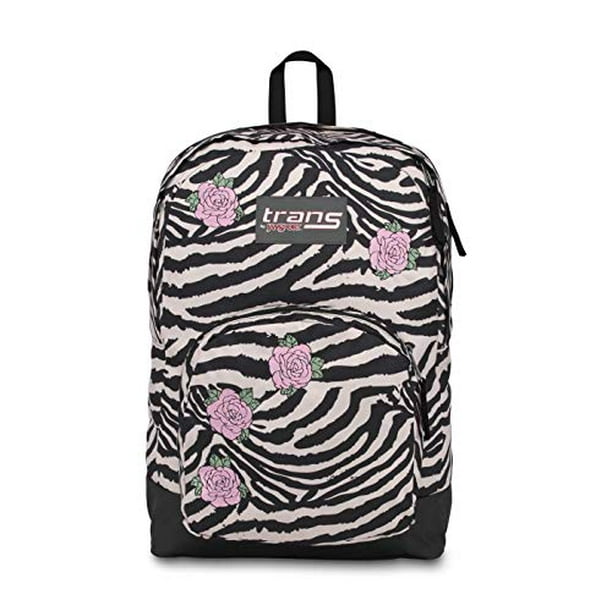 Trans by JanSport Trans by JanSport 17.5" Overt Backpack Zebra Rose