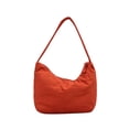 thumbnail image 2 of EARKITY Women's Solid Color Handheld Bag Large Capacity Soft Nylon Bag Armpit Bag Style Shoulder, 2 of 7