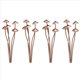 thumbnail image 1 of 4X Estacas de Jardín Decorativas de Metal con Forma de Seta, Perfectas para Decoración de Al Aire Libre y para Agregar A Su Decoración de Flores de Metal Al Aire Libre, 1 of 5