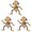 Black 3PCS, variant on Large Inflatable Monkeys 27 Inch Monkeys For Baby Showers Themed Birthday Parties Jungle Themed Birthday Parties Animal Inflatable Party And Decorations For Boys And Girls, 60X55 cm, Black 2PCS