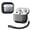 Grey, variant on ELEHOLD For AirPods 3rd Gen (2021) Case, Premium PU Leather Slim Fit Supports Wireless Charging Front LED Visible Shockproof Protective Case Cover with Lanyard,Black