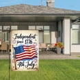 thumbnail image 3 of Amhnf Independent Since 1776 American Flag Fourth Of July Garden Flag For Home Outdoor Garden Yard Decor 12x18 inch, 3 of 5