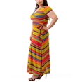 thumbnail image 2 of Ella Samani Women's Plus Size Maxi Wrap Dress, 2 of 3