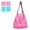 Pink & Blue & Pink & Blue, variant on EcoJeannie® 4 Pack NEW Ripstop Nylon Foldable Daw-String Reusable Shopping Bag With Built-In Pouch and Reinforced Handle, Yellow & Pink & Blue & Green