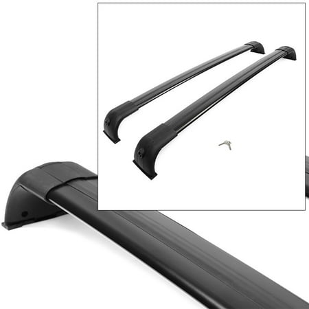 Roof Rack - Cross Bar 05-16 Land Rover Discovery 3 LR3 LR4 - Black Factory (Best Roof Racks For Discovery 4)