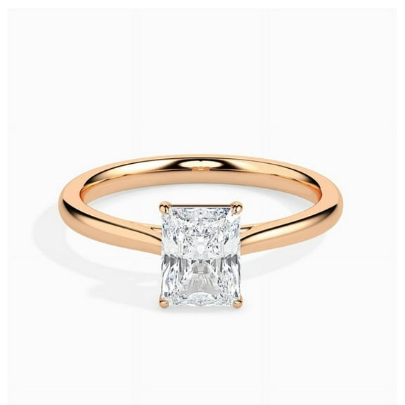 50 Pointer Radiant lab diamond Camila Solitaire Ring