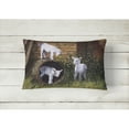 thumbnail image 2 of Carolines Treasures BDBA0232PW1216 Goats by Daphne Baxter Fabric Decorative Pillow 12H x16W multicolor, 2 of 3