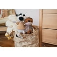 thumbnail image 4 of Crane Baby Fabric Round Nursery Storage Basket, Toy Storage, Woodland Nursery Decor, 13"x12", Toy Basket, Baby Storage Organizer, Toy Organizers and Storage Bins, Baby Organizers, Toy Bins, 4 of 5