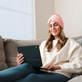 thumbnail image 3 of TheraICE Headache Relief Cap, Migraine Ice Pack Mask Products, Women Cooling Gel Hat, Face Cold Compress Head Wrap for Her Stress. Great Birthday Gift for Mom, Sister, Grandma, Girlfriend, & Teacher, 3 of 4