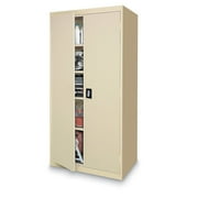 Sandusky Lee 36"W x 24"D x 78"H 5-Shelf Steel Storage Cabinet with Recessed Handle