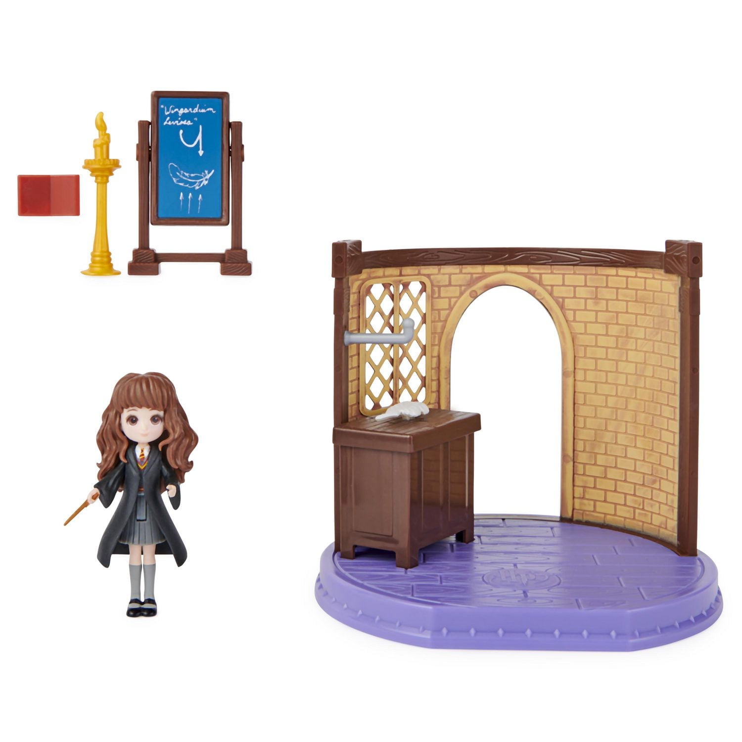 Wizarding World, Magical Minis Charms Classroom with Exclusive Hermione Granger Figure and Accessories, Kids Toys for Girls and Boys Ages 5 and up