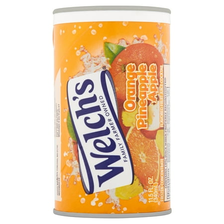 Welch's Orange, Pineapple, Apple Flavored Fruit Juice Cocktail, 11.5 fl oz
