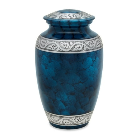 - Urnsdirect2u Tortoise Blue Adult Urn, 220 cubic inch
