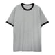 thumbnail image 2 of pstuiky camiseta de hombre, Camisa de verano para hombre, holgada, a la moda, informal, con contraste de colores, cuello redondo y mangas cortas. camisas casuales para hombre m, 2 of 6
