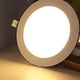 thumbnail image 3 of Focos empotrables para baño ultraplanos, resistentes al agua IP44, juego de 3, 115 mm, LED de 6 W, luz blanca cálida, 3 of 5