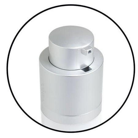Bottle Top Bags - Airless Twist Top Pump Bottle Container - 1 oz + Clear Vinyl Travel Bag