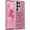 Pink, variant on Case for Samsung Galaxy S23 Ultra,Glitter Crystal Diamond Rhinestone Sequin Shiny Bling Sparkly Glossy Luxury Electroplated,Aesthetic Cute Full Protection for Samsung Galaxy S23 Ultra,Purple