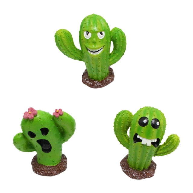 3 figuras miniatura plantas Strade Fareast Limited decoraciones Halloween
