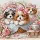 thumbnail image 5 of Kit Punto Cruz Con Perro Hilo Algodón Ecológico Bordado 14CT 40x40cm, 5 of 8