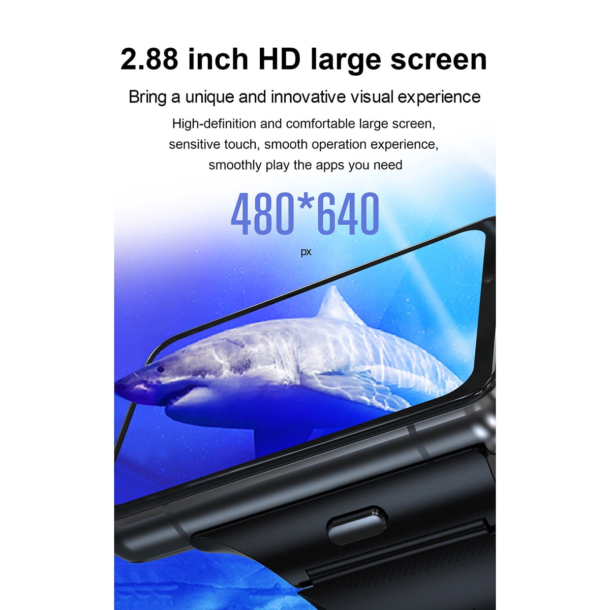 Rainbuvvy S999 4G Smart Watch 2.88 inch MTK6761 4GB+64GB Dual Camera 500W/1300W Built-in GPS WIFi 2300mAh Android 9.0 Big Screen Smart Watch