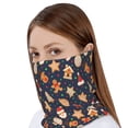 thumbnail image 4 of KLL Holiday Gingerbreads Pirnt Wicking Running Beanie Head Wrap Cycling Bandana for Men Women, 4 of 8