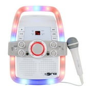 Vivitar iSing Flashing Lights Karaoke Machine with Microphone