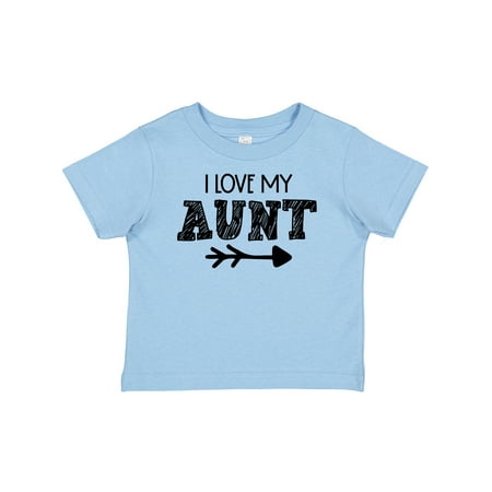 

Inktastic I Love My Aunt with Arrow Gift Baby Boy or Baby Girl T-Shirt