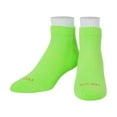 thumbnail image 2 of Odd Sox Basix – Large Unisex Ankle Socks – Neon Green – Soft Breathable Cushion, Everyday Comfort, 2 of 6