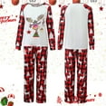 thumbnail image 2 of mgoYE Christmas Pjs for Family , Christmas Tree Letter Print Holiday PJs Sleepwear Loungewear for Men/Women/Kids/Baby(Red,L), 2 of 9