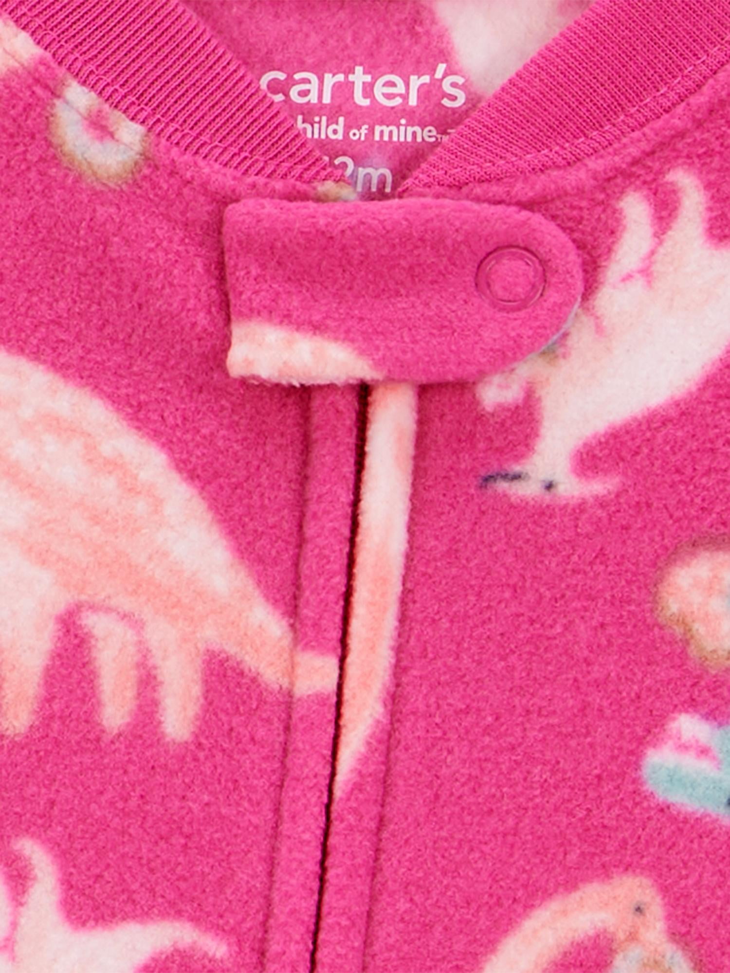 Carter's Child of Mine Toddler Pajama Sleeper, 2 Pack, One-Piece, Sizes 12M-5T