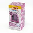 Glad Forceflex Drawstring Bags, Cherry Blossom, 13 Gallons, 34 Count
