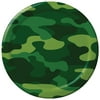 Club Pack of 96 Camo Gear Premium Disposable Paper Party Dinner Plates 9"
